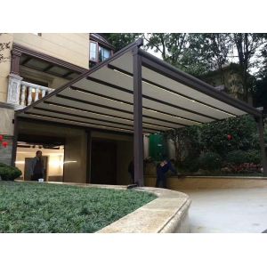 China 4x6m Outdoor Aluminum Waterproof Pergola With Posts / Pergola Awning / Conservatory Awning on sale