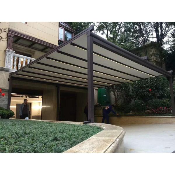 4x6m Outdoor Aluminum Waterproof Pergola With Posts / Pergola Awning /