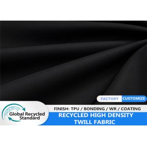 50X75 100% Polyester Twill Pongee Water Repellent Fabric Windbreaker Puffer