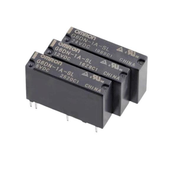 Slim PCB Power Relay SPST 5A Power Relay G6DN-1A-SL Series