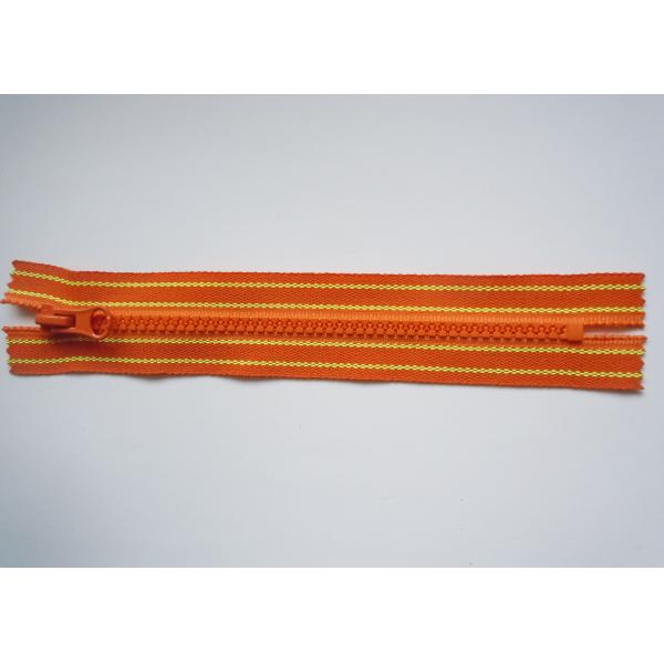 Colourful metel pull background nylon coil zipper zipper for jacket , coat , dress