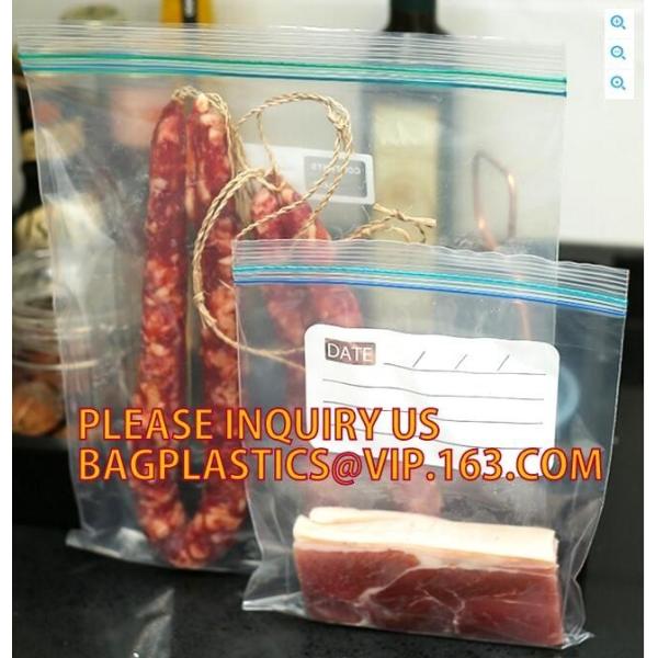 BANK PLASTIC COIN Reclosable Bag, Plastic food storage bag, k bag with double