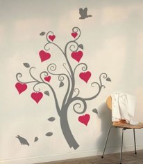 Custom Wall Flower Stickers G144 / Floral Wall Stickers