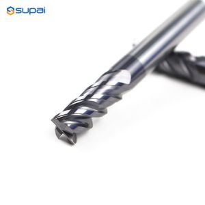 1/2 In Square End Mill 4 Flutes Cutting Tool