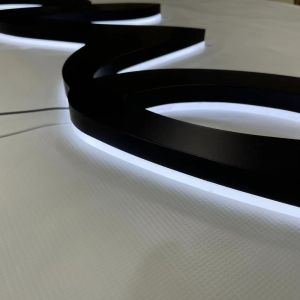 Factory Salesg High Quality Metal Luminous Backlit Words Led Lighting Letter