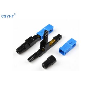 China 20N Tension SC UPC Fiber Optic Connector FTTH Telecommunication on sale