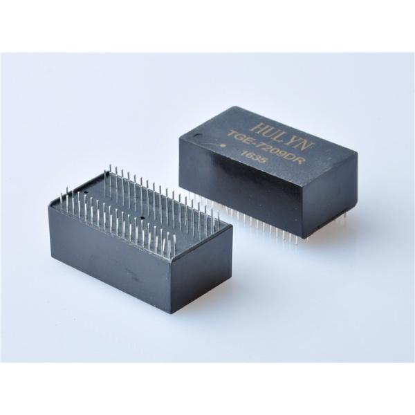 10/100/1000 Base-T Quad port SMD LAN Magnetic Transformer,72PIN,Very low profile PCMCIA /PC Card, SMD package.