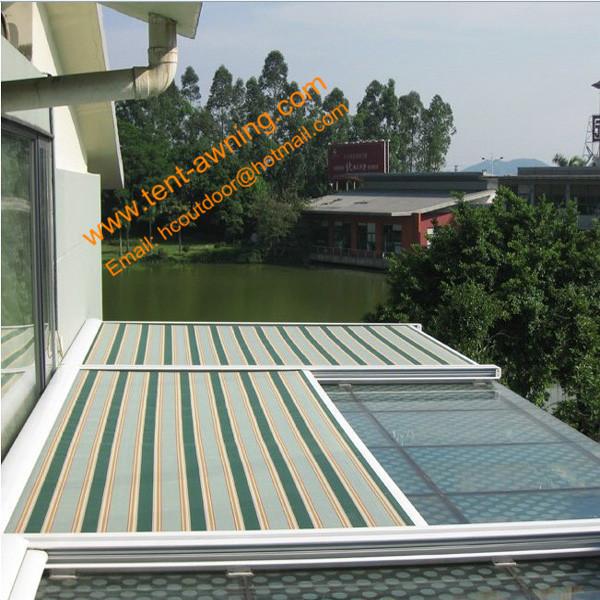 Glass Room Motorized Romote Control Skylight Conservatory Roof Awning