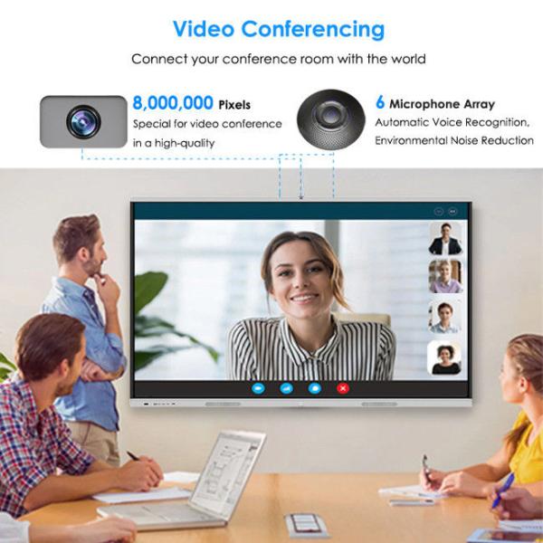 256G Conference Room Smartboard 512G Conference Interactive Flat Panel 86 Inch