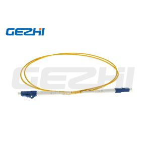 LC/UPC To LC/UPC Simplex Fiber Optical Patch Cord PVC/LSZH For Network