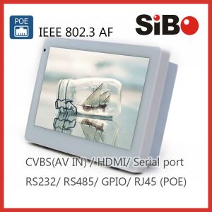 Q896 7" Wall Mount Android Tablet With Temperature And Humidity Sensor