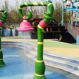Customized Spray Aqua Play Water Game, Fiberglass Water Park Equipment