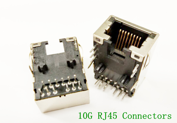 RJ45 with transformer connectors 10G