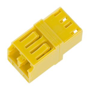 Yellow / Red / Blue LC Duplex Adapter RJ45 Low Environmental Sensitivity