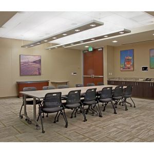 Fireproof High Sound Absorption 2/2/0.5mm Microperforated Acoustic Wall Panels