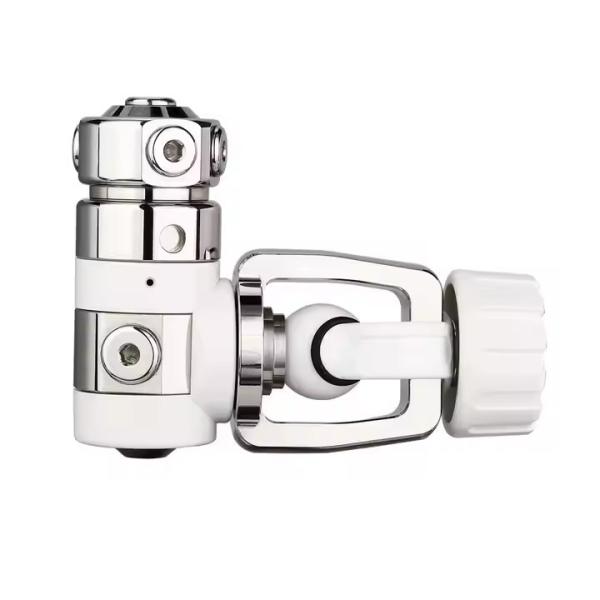 Balanced Piston Yoke First Stage Scuba Regulator For Underwater Breathing