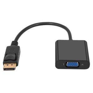 1080p Thunderbolt Male Display Port to Female VGA Displayport to VGA Monitor
