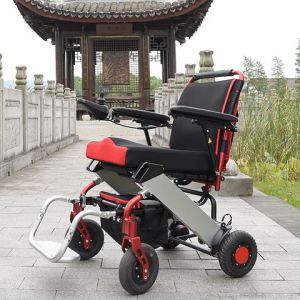 Lightweight Folding Electric Wheelchair With Brushless Motor