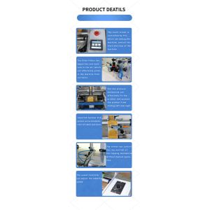 Fullbody Cooking Oil Bottle Labeling and Coding Machine with Semi-Automatic