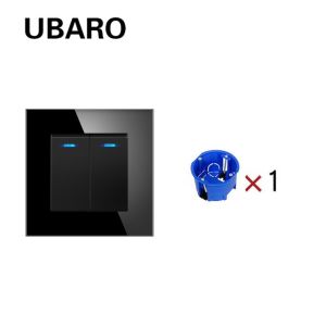 50Hz 60Hz Rocker Wall Switch Embedded Concealed Single Control Low Profile