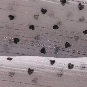 Digital Print Yarn Silver Chiffon Fabric 75dx75d 120gsm