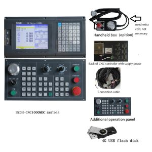 four axes 1um precision support PLC & external MPG for Milling CNC Controller