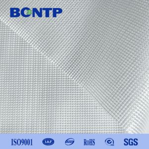 Tear Resistant Flame Retardant PVC Transparent Mesh Fabric Transparent Mesh