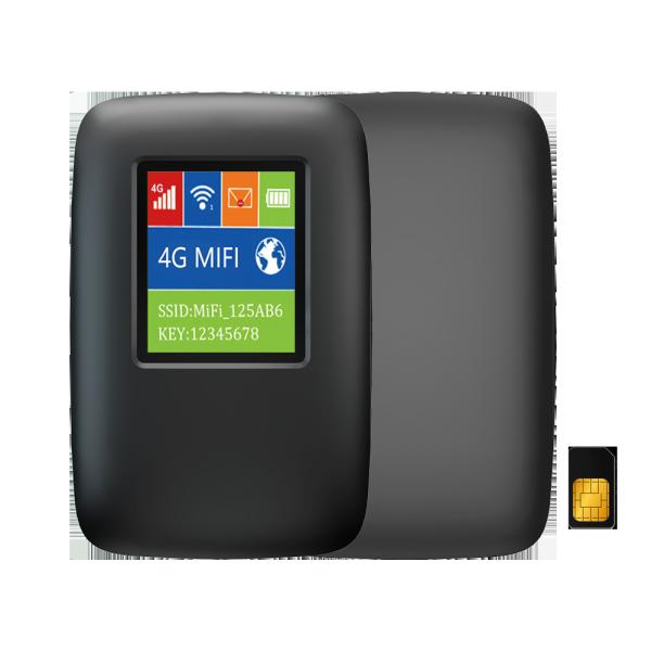 Buy 4G LTE Mobile Hotspot Router Cat4 150Mbps MiFi 3000MAh Battery at wholesale prices