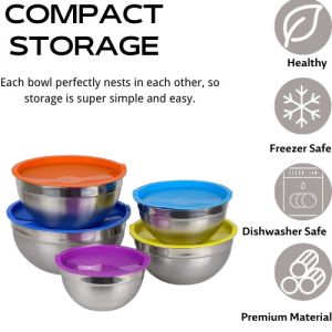 Multipurpose Stainless Steel Cookware Sets Lightweight Stainless Steel Food Pans