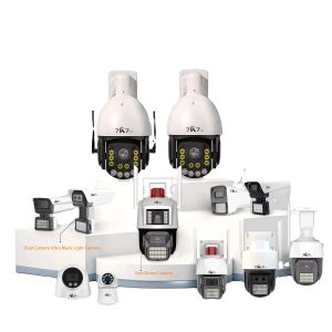 AI Humanoid Algorithm Tracking Intelligent Camera 8MP Outdoor Smart Camera PTZ