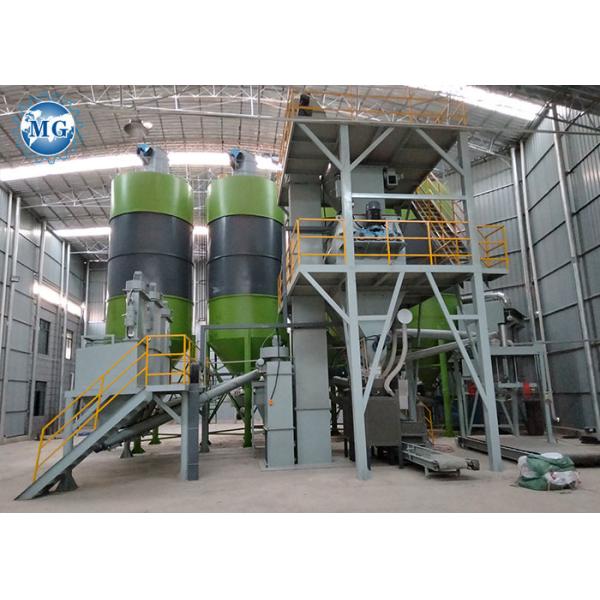Buy Durable PLC Control Dry Mortar Wall Putty Plaster Mixer Tile Adhesive Machine Plant at wholesale prices