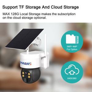 2K Battery AI Human Detection Solar WiFi Camera