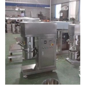 Quality Electric Lifting Ss304 Vacuum Degree -0.01Mpa Planetary Vacuum Mixer for sale