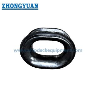 CB 34-76 Type B Bulwark Bolted Casting Steel Mooring Chock Ship Mooring Equipment