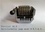Vertical 18.9 Rotary Numbering Machine Anticlockwise Jump Mode Sandard Convex
