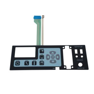 China Rich Color Rubber Membrane Panel Switch With Two Key PCB Curent Board on sale