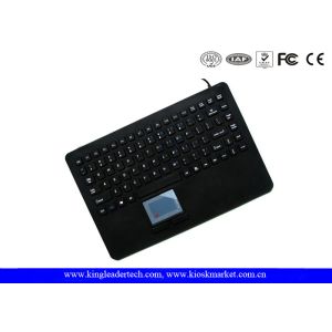 IP68 Waterproof Silicone Keyboard With Integrated Touchpad In USB Interface
