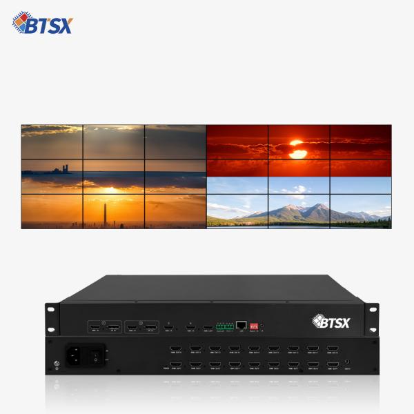 IR Remote Control Methods 4K Video Wall Controller with 3-year After-sales and '