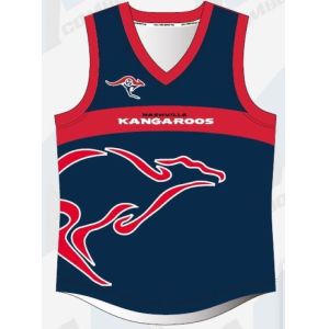 Quality 300gsm Powersports Aussie Rules Jersey Guernsey 58-97cm Sleeve for sale