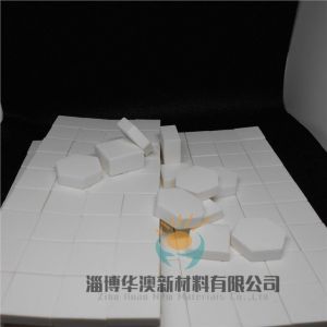 Buy cheap Al2O3 Alumina Ceramic Hexagonal Tiles Heat Resistance from wholesalers