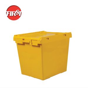 Stackable Plastic Crates Manufacturing FIRST Solid Box Plastic Moving Containers