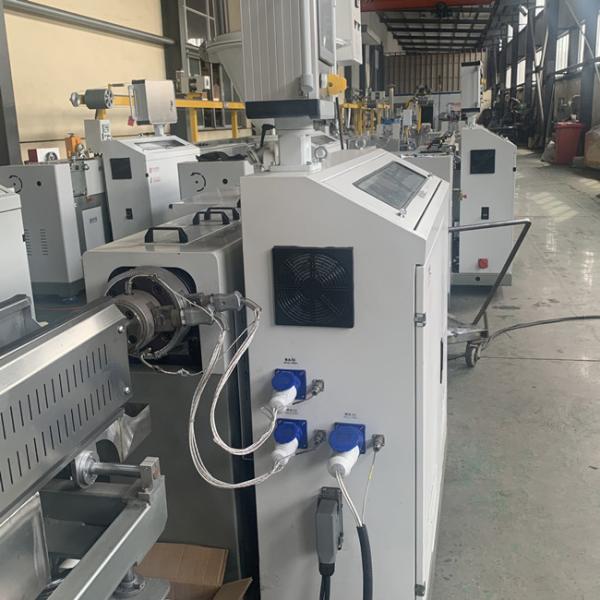 Buy 150kg/H Plasticization PVC Polyethylen Extrusion Line Single Screw at wholesale prices