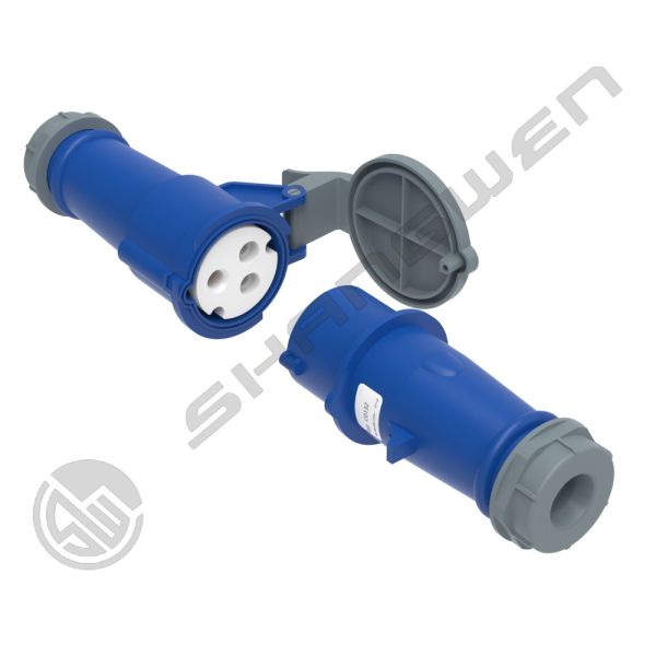 IP44 Industrial 5Pin 32A Red Socket Male Female Plug Coupler IP44 Industrial Socket 5P 220-380V Female Male Socket