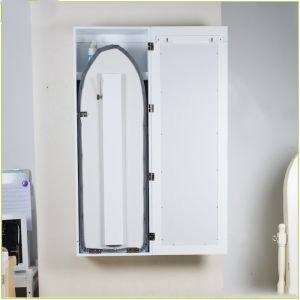Apartment W40*D18*H120 Four Shelves Wall Mounted Ironing Cabinet