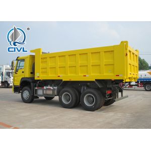 Yellow 140km/h 336hp 25000L CIVL 10 Wheels Dump Truck
