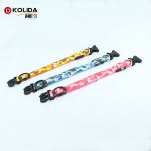 Luminescent Waterproof Lighted Dog Collar , Safety Glow Dog Collar Leash