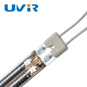 4000W Gold Coated Twin Tube Carbon Fiber IR Heating Lamp