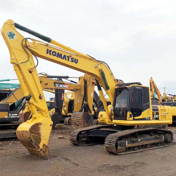24 Ton Komatsu PC240-8 Used Backhoe Excavator with Shipping Size of 9885x3280x3055mm