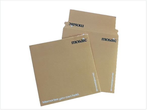 White Kraft Paper Envelopes With Custom Logo Printing For Secure Shipping