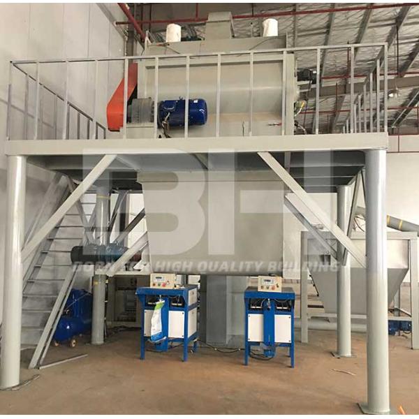 Labor Saving Tile Adhesive Manufacturing Plant 5 - 8 T/H With Modular Structure